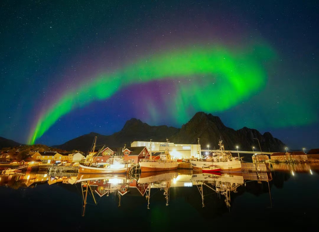  🌌Senja, Norway | When the Clouds Part, the Aurora Takes the Stage