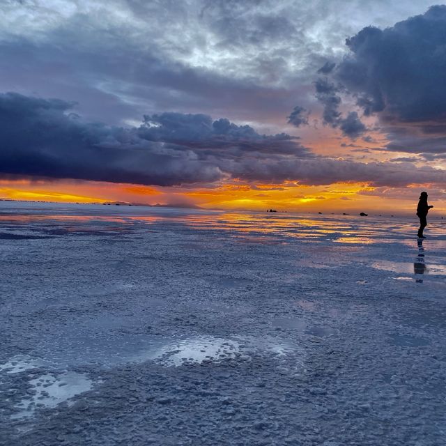 Uyuni Salt flats, Mirror effect pucture