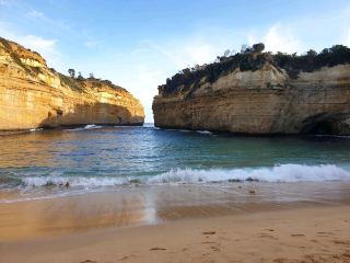Summer trip, the scenic drive along the Great Ocean Road in Victoria, Australia