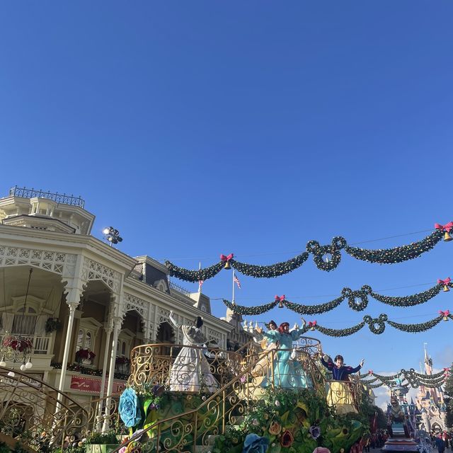 Disneyland Paris  during Christmas