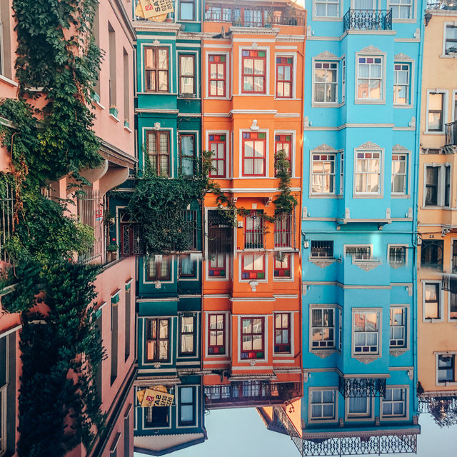 The colorful neighborhood of Balat