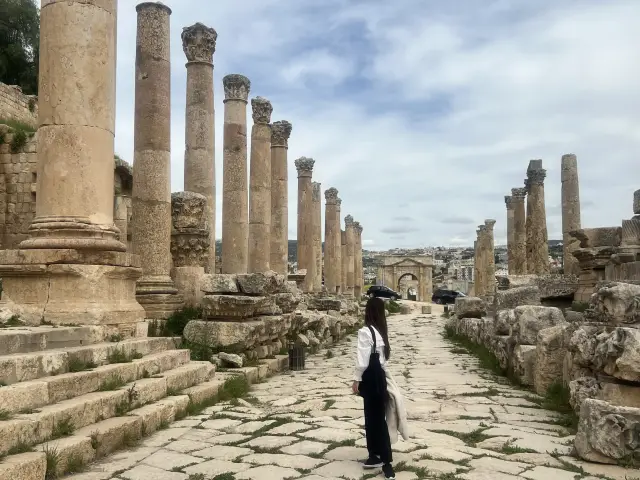 Jordanian Historical Site: Jerash