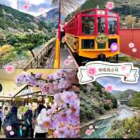 《嵯峨嵐山駅》🌸浪漫風景火車之旅🌸