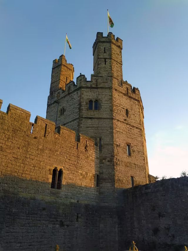 <威爾斯親王的誕生地 - 卡納芬城堡 (Caernarfon Castle)>