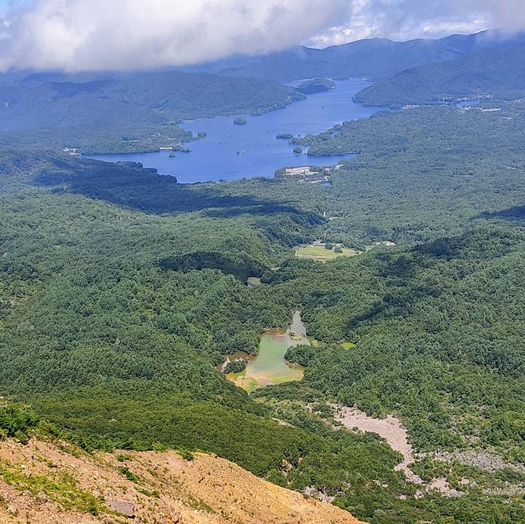 National park of Bandai Asahi