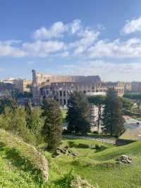 Celebrating Serenity on Palatine Hill