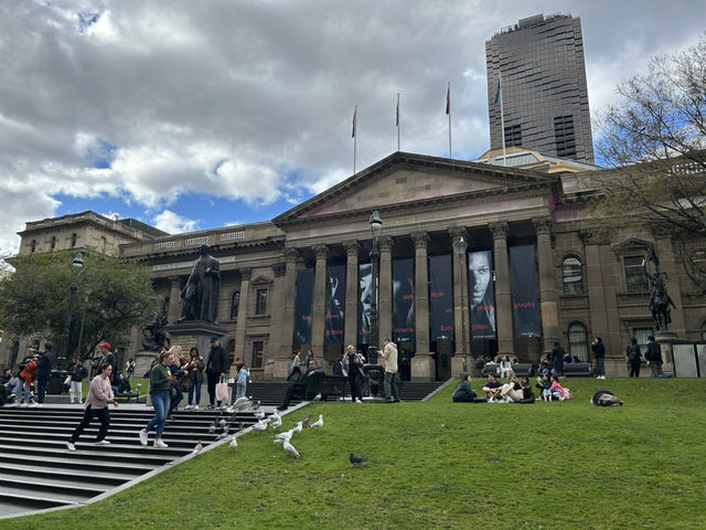 Beautiful State Library Victoria in Melbourne!