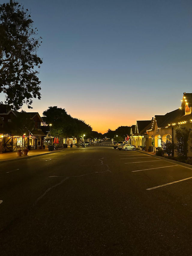 Sunset in Solvang 