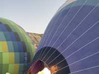 How beautiful is the sky in space balloons in Cappadocia! 🎈✨
