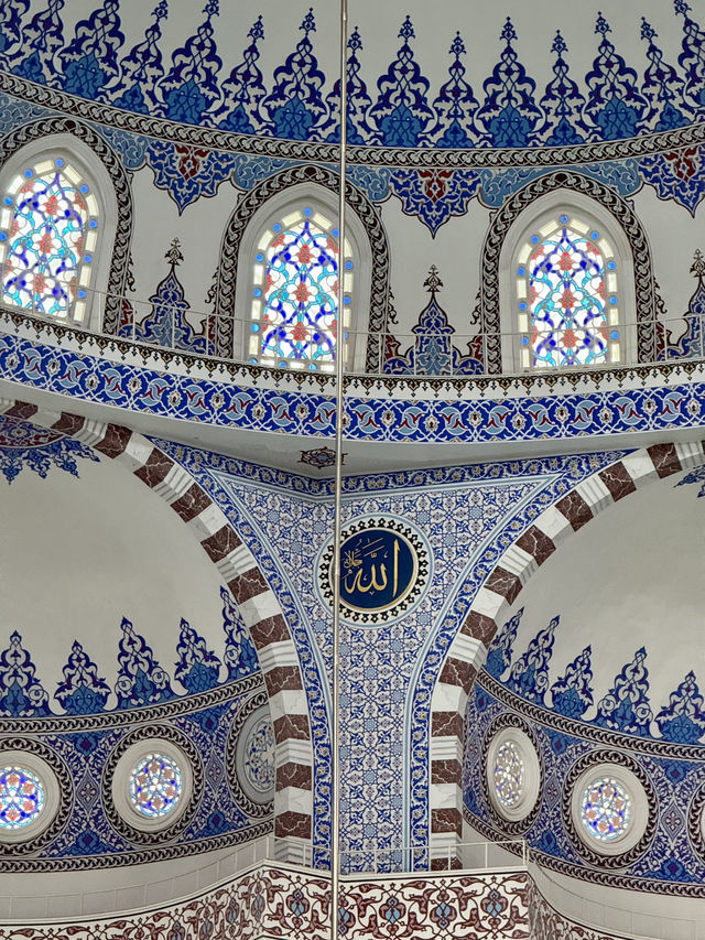 Spring Visit to the Stunning Turkish Mosque in Bishkek