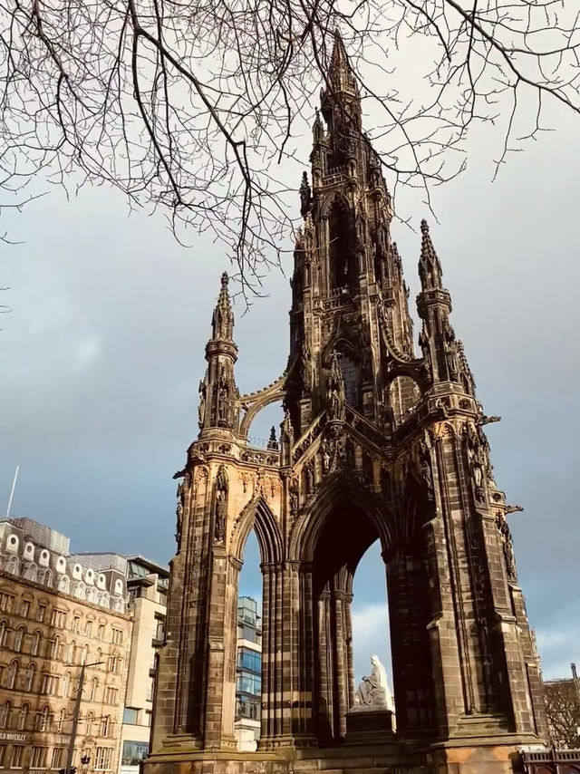 Edinburgh in January: A Winter Tale of Stone and Sky