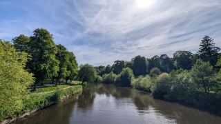 The Beautiful Quarry Park at Shrewsbury Town Centre