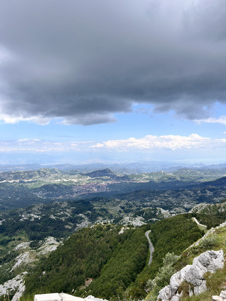 Where the mountains meet the sea.