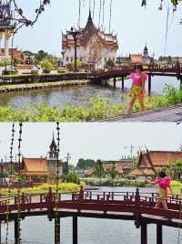 【Travel around the 🌍world】Bangkok, Thailand🇹🇭. Wat Phra Kaew in the ancient city of Siam.