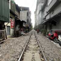 📍Hanoi Train Street 🚊🚂