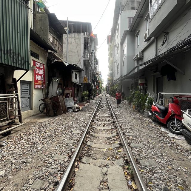 📍Hanoi Train Street 🚊🚂