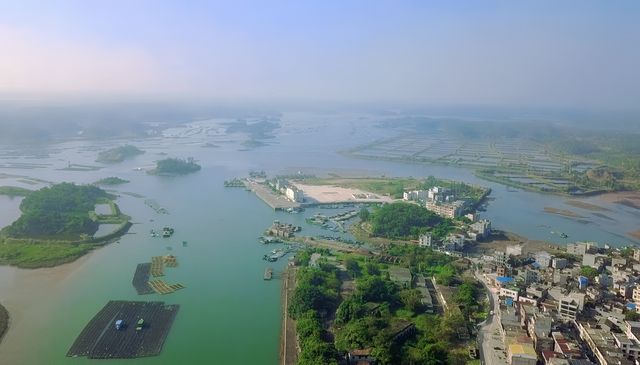 北部灣千島湖：龍門港鎮