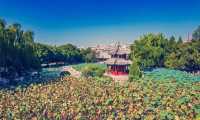 保定古蓮花池,中國十大名園之一,是保定旅遊的必打卡地