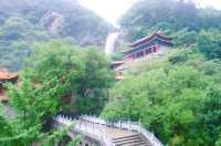 桐柏山淮源風景名勝區之水簾洞,避暑超爽!