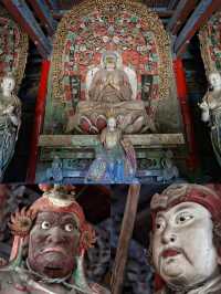 500年前的彩塑壁畫，太原多福寺參觀攻略