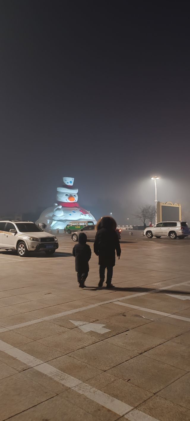 爾濱免費雪人打卡