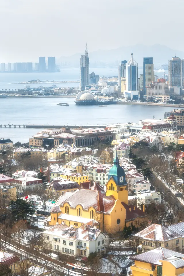 雪後的信號山公園究竟有多好拍