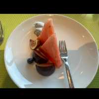 럭셔리한 코스식 호텔 조식 <Oakroom breakfast>