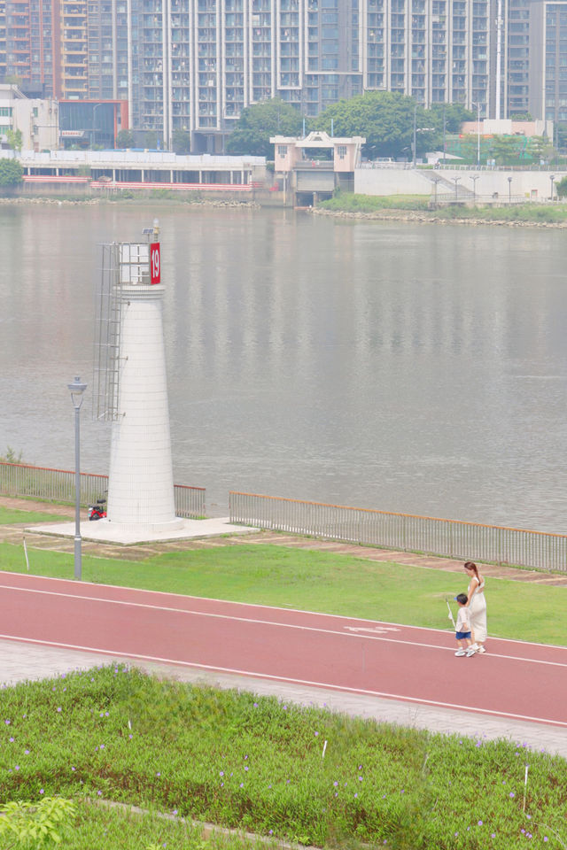 衝啊廣州周邊人少景美高顏值河岸公園