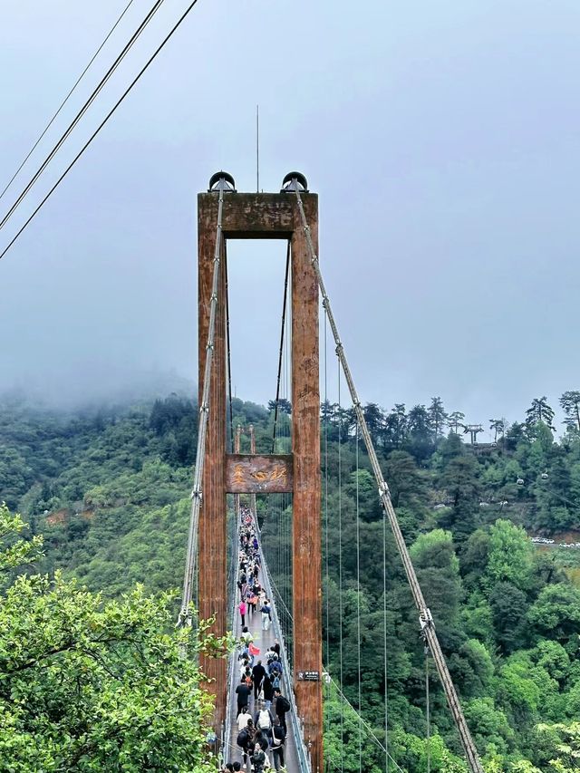四月份的篁嶺景區