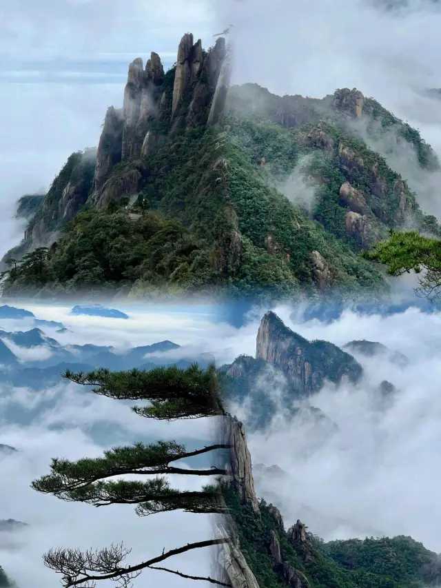 三清山真的美得好不真實！梅雨時節的三清山