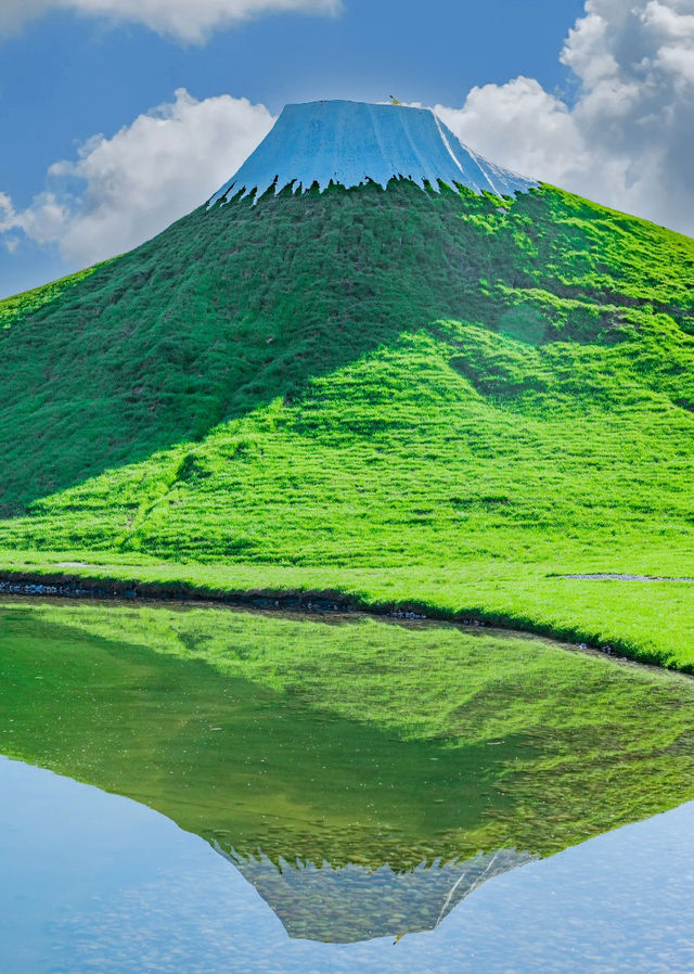北京1小時車程外就有一座像日本"富士山"的"京郊富士山"。