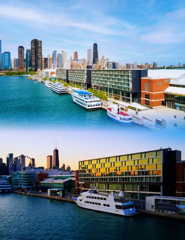 Who knows! Stayed at a popular hotel in Chicago, and woke up to a lake view! 