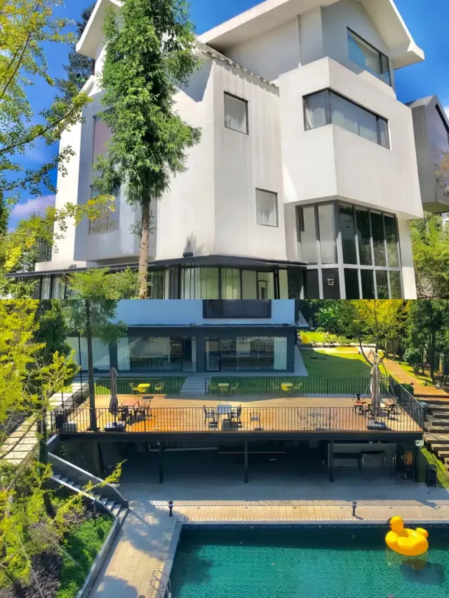 Fuzhou!!! A detached house with a pool!!! It's so good to live here! It's worth crying.