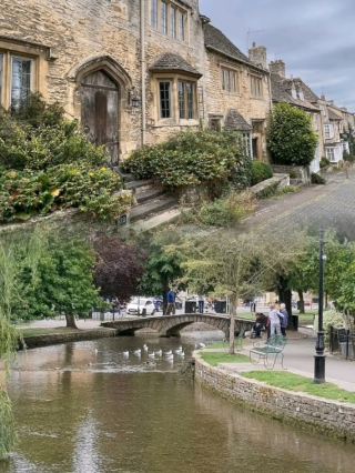 Classic British architecture, babbling brooks, and a picturesque journey!