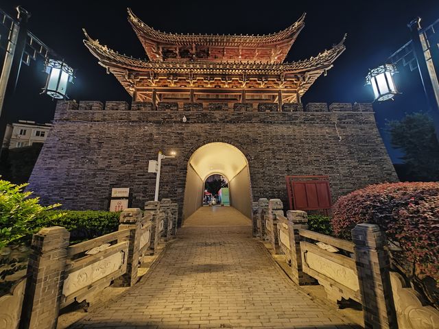 阜寧夜景。