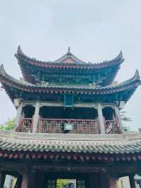 西安大學習巷裡清真寺 古痕跡很重。