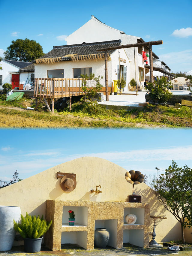 不敢相信上海也有喜洲版麥田就在李窯村。 不敢相信上海也有喜洲版麥田就在李窯村。