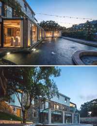 坐擁海景落日的輕奢石屋民宿。