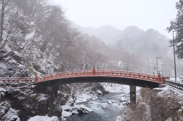 A Snowy Visit to Nikko Toshogu Shrine