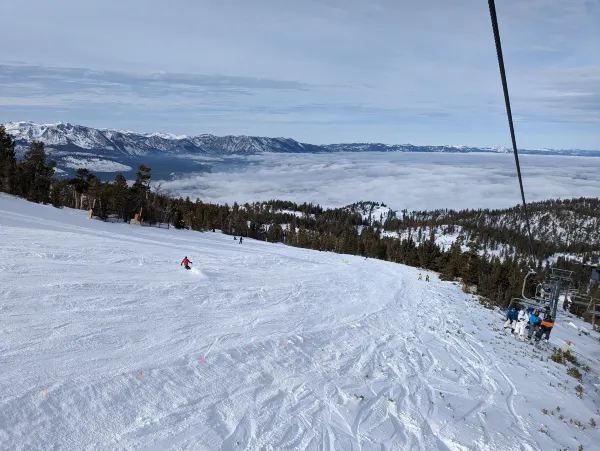 Today is perfect for skiing