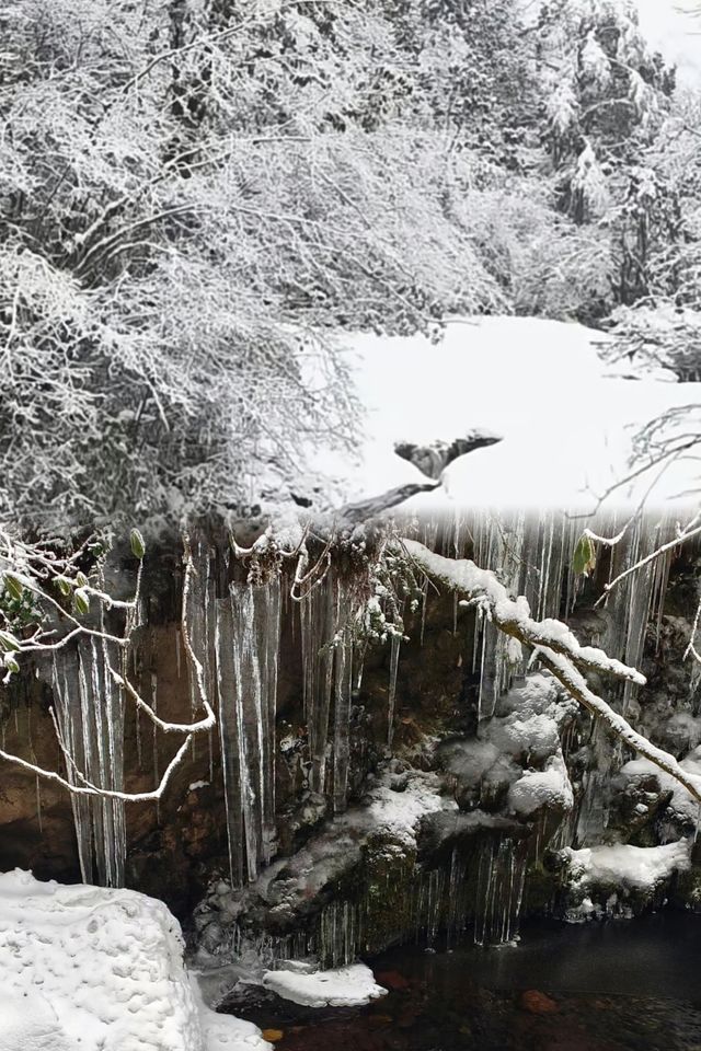 不用出國門，就在成都周邊就能找到這麼美的冰雪仙境！