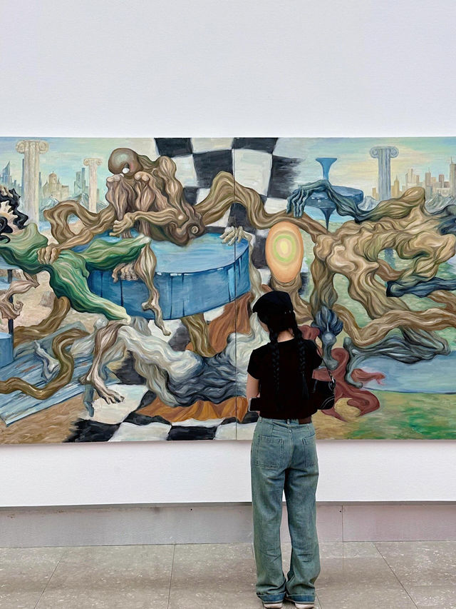 杭州國美畢業展浙江美術館人少好拍