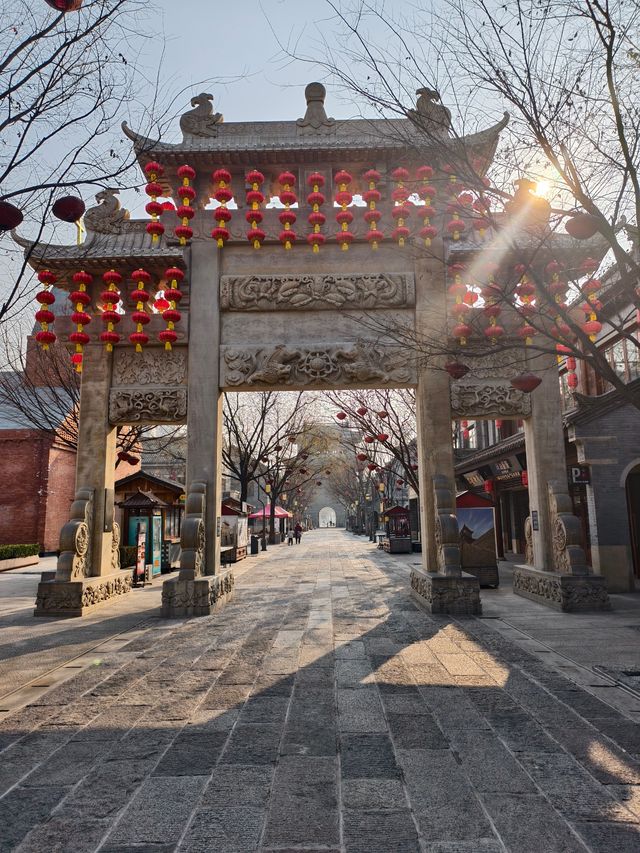 淡季的青島即墨古城