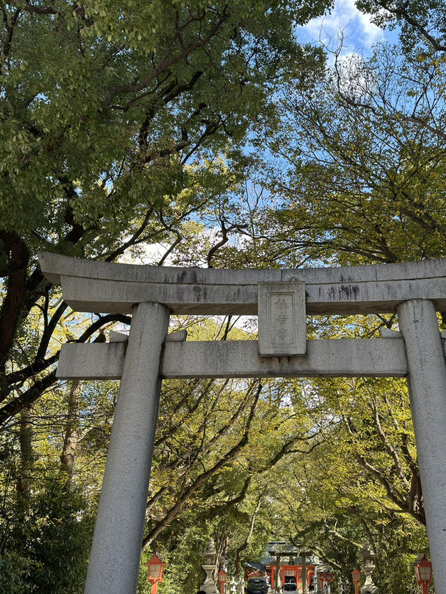 住吉宮與上川端通商店街一日遊：信仰與懷舊的交織⛩️🛍️