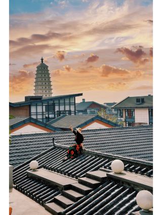 I flew all the way to Kunming just for this sunset pagoda...
