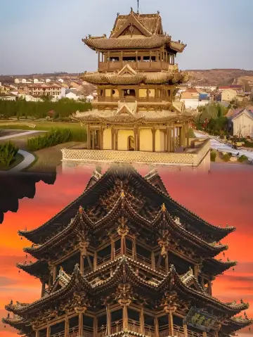 Guanque Tower in Yongji, Shanxi: The Real-Life 'Wukong' Filming Location, a Must-Visit for Traditional Chinese Culture Enthusiasts!