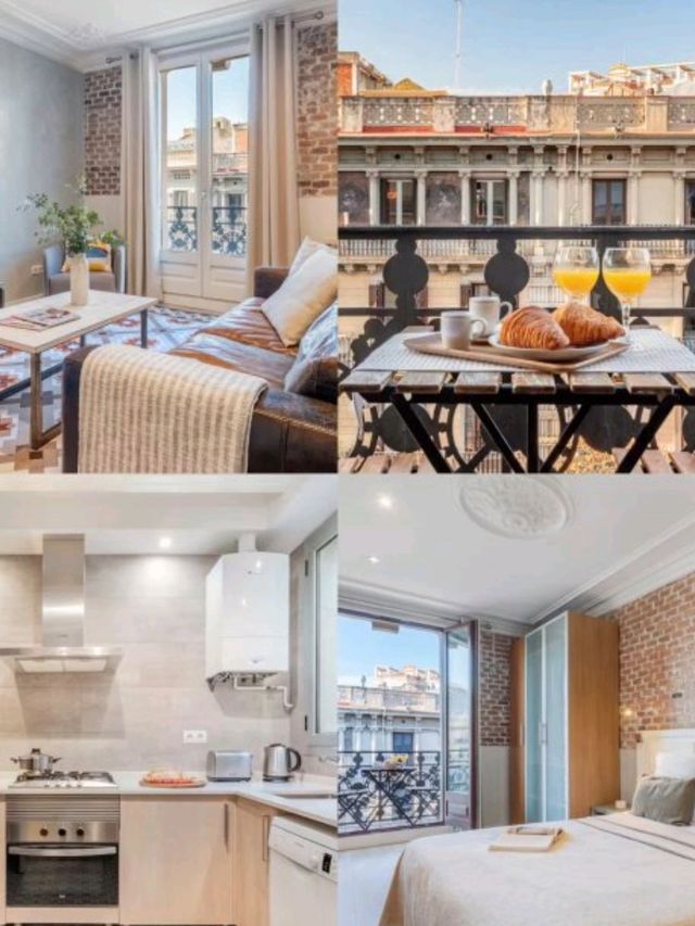 巴塞隆拿🇪🇸聖家堂旁嘅靚露台Airbnb！