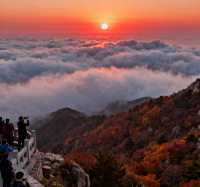 泰山初秋攻略 | 登高賞景正當時，雲海紅葉兩相宜！