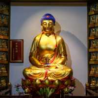 Massive Buddhas Inside Qibao Pagoda, One on Each Level 🛕🗿