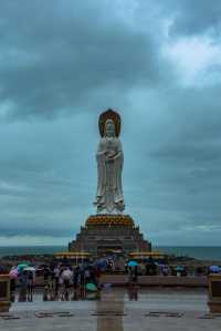 三亞必打卡！108米南海觀音震撼全攻略